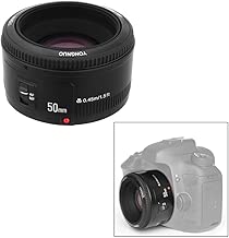 DishyKooker YONG-NUO YN50mm F1 Lens Large Aperture AF Lens for Can-on EOS Rebel Digital Camera Electronic Cell Phones Accessories for Travel Work DishyKooker YONG-NUO YN50mm F1 Lens Large Aperture AF Lens for Can-on EOS Rebel Digital Camera Electronic Cell Phones Accessories for Travel Work