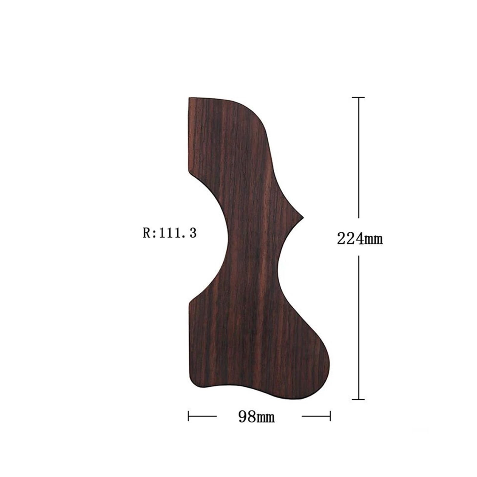 Golpeador De Guitarra Acústica 1 Pezzo Di Battipenna Per Chitarra Acustica Per Mancini Accessorio Per Chitarra Backhand Adesivo Per Battipenna(10)