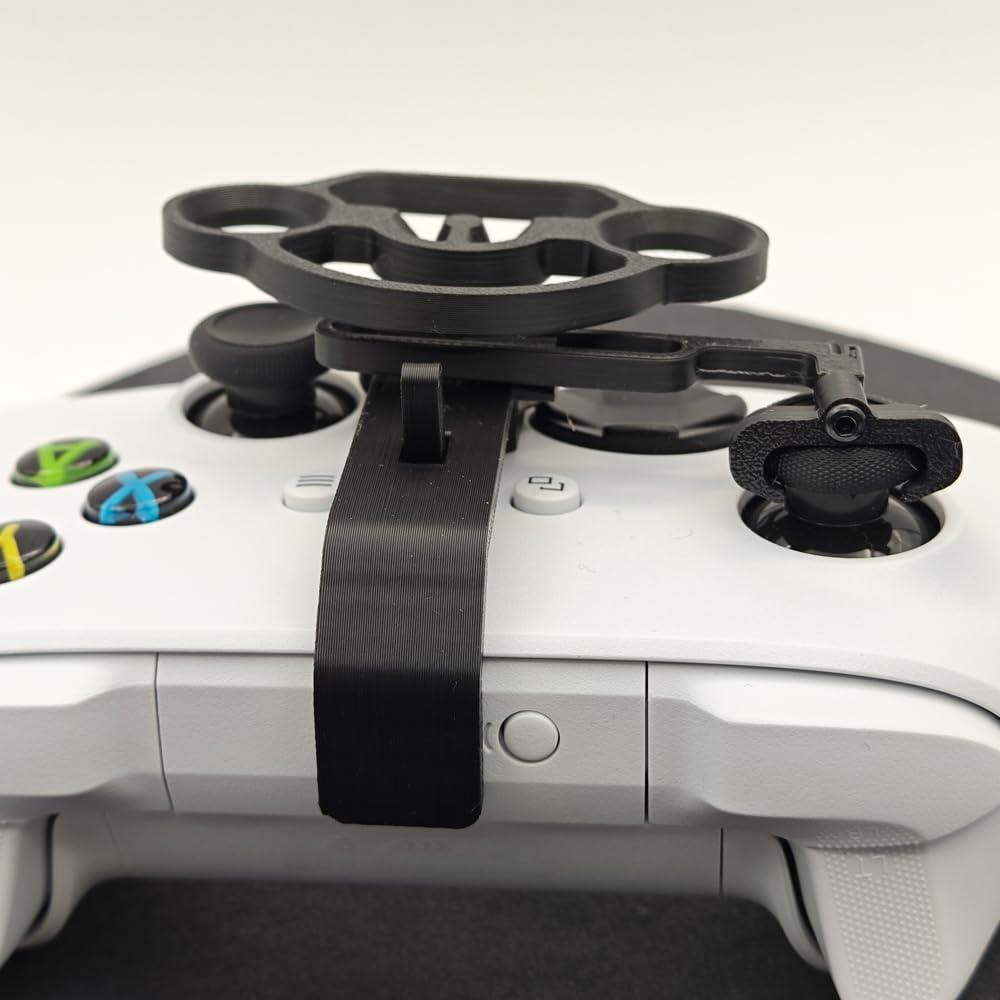 Volant de direction compatible pour Xbox series X/S, manette de jeu DIY Racing Wheel Mini volant de jeu à impression 3D Accessoires de remplacement auxiliaires