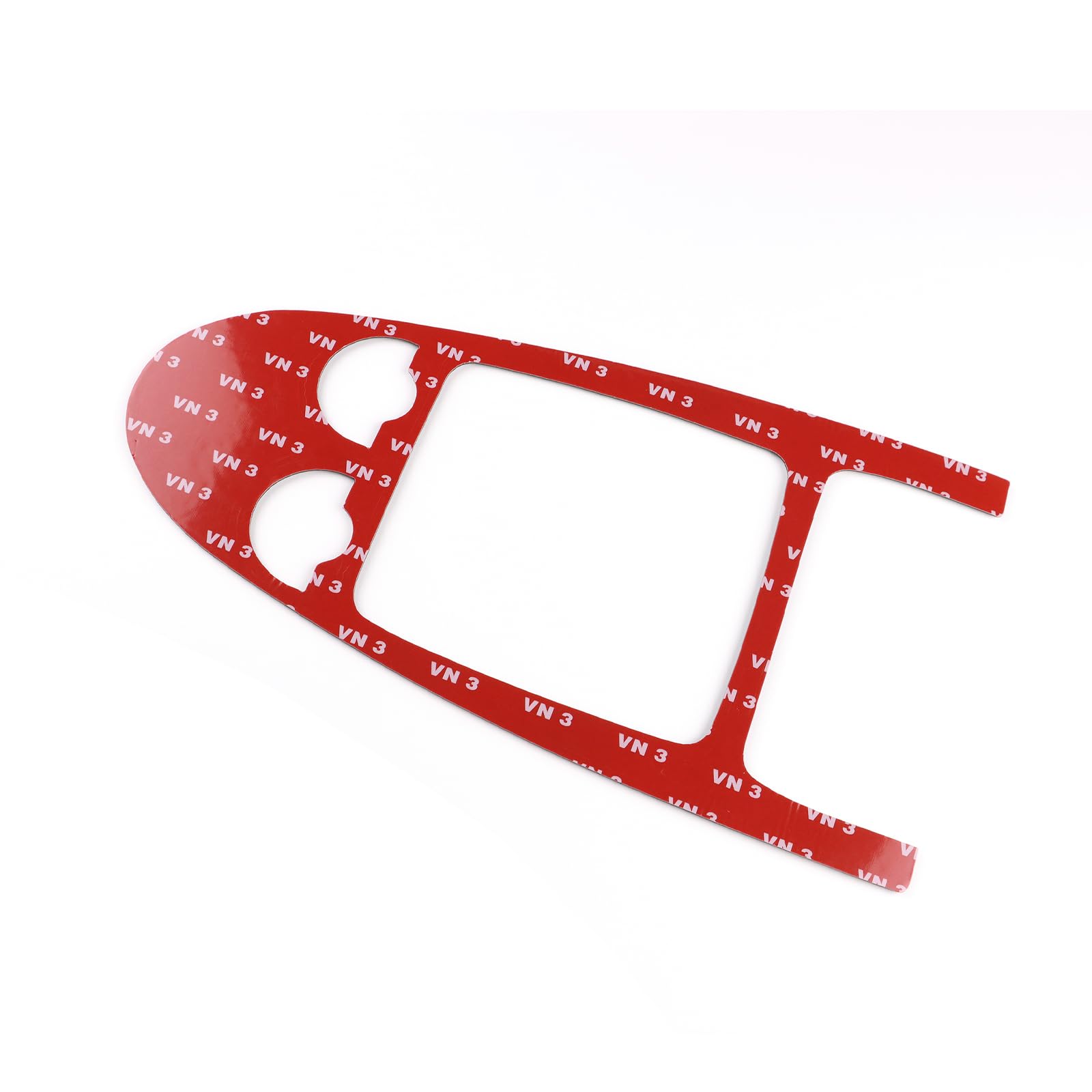 KUNGKIC Per Mercedes-Benz SLK R171 2004-2010 Accessori in Fibra di Carbonio Console Centrale del Cambio Cambio di Velocità Esterno Cornice Decorazione Pannello Adesivo Parti Auto Regalo (Nero)