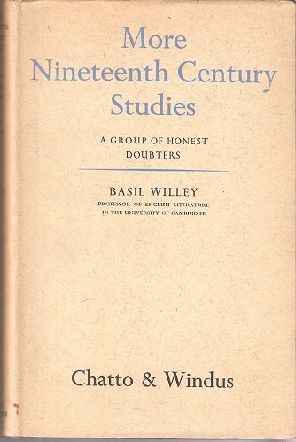MORE NINETEENTH CENTURY STUDIES: A GROUP OF HON... B0038X74GY Book Cover