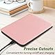 DMLuna Slim Shell Hülle für Tolino Shine 5 (2024), Shine Color, Shine 4 & Kobo Clara Colour, Clara BW (2024), Clara 2E, Premium Cover mit Auto Sleep/Wake Funktion und Ultra Slim Design, Roségold