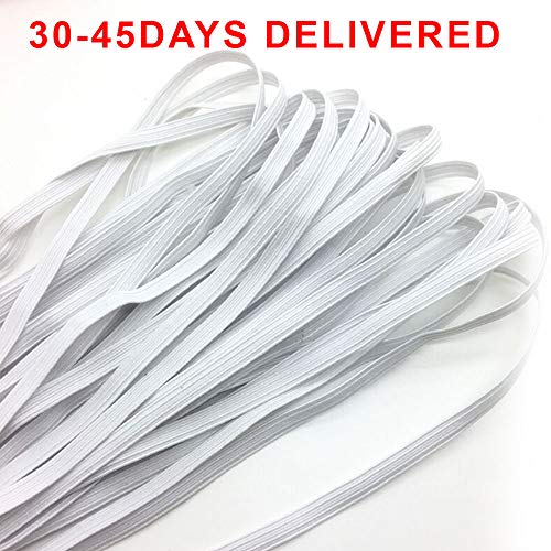 1/4 inch Elastic for Sewing 25 Yards, Elastic Bands for Sewing 6mm, Roll