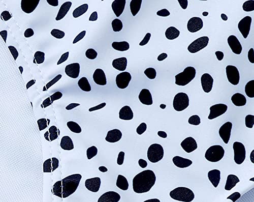 2 PC Swimsuit Set Teen Girls Swimsuits Tankini Sets Polka Dot Tops Underpants Bikini Set Swimwear Bathing Suit2