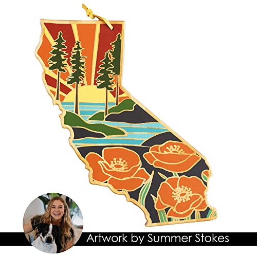 Tabla de Cortar de Bambú con Diseño California miniatura 6