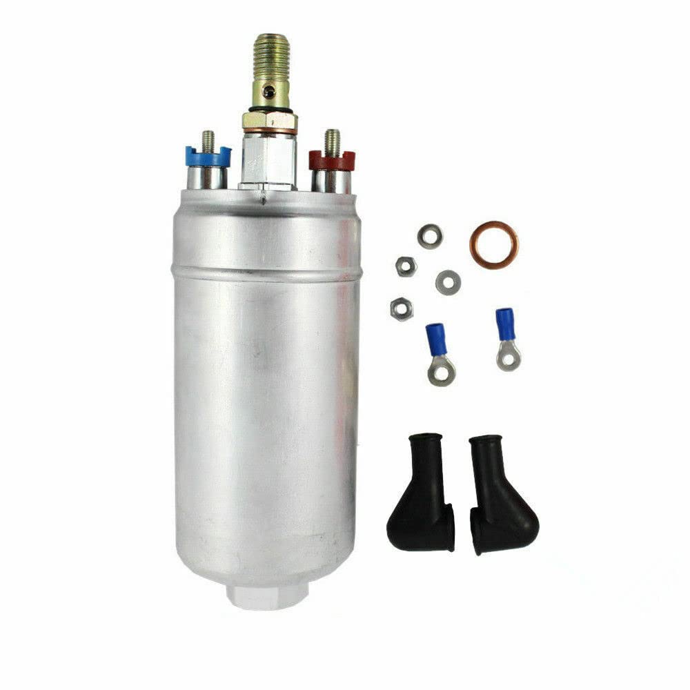 TopHomer High Performance Zewnętrzna pompa paliwa Mostplus 300LPH - uniwersalna wymiana pompy do Bosch 044