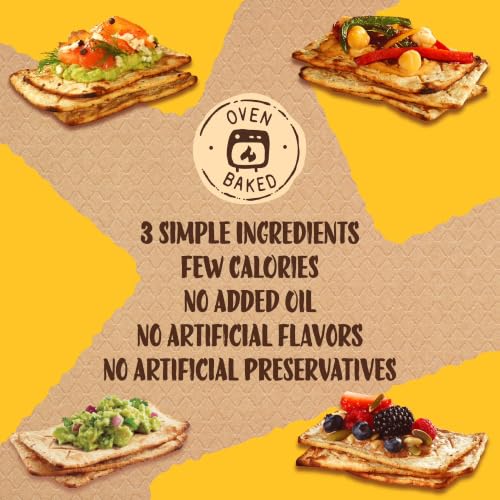 Sanissimo Salmas Oven Baked Corn Crackers, 100% Whole Grain Corn, Gluten Free, Non-GMO Project Verified, 8 Individually Wrapped Snack Packs (3 Crackers Each) - image 3