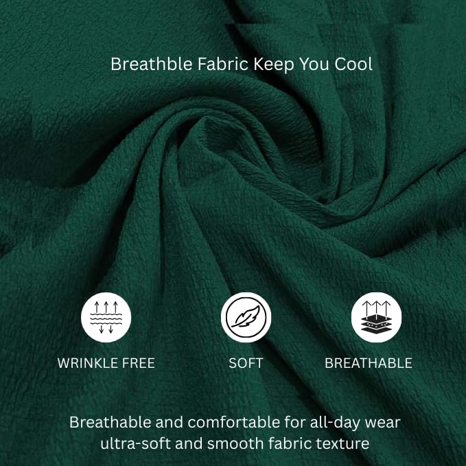 Image of GRECIILOOKS Men's Polycotton Shirt |Stylish Casual Regular Fit Shirts | Textured Half Sleeve | Slim Fit | Business & Meeting Ready (Available in Plus Size)