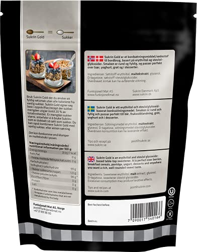 Sukrin sostituto dello zucchero oro, l'alternativa...