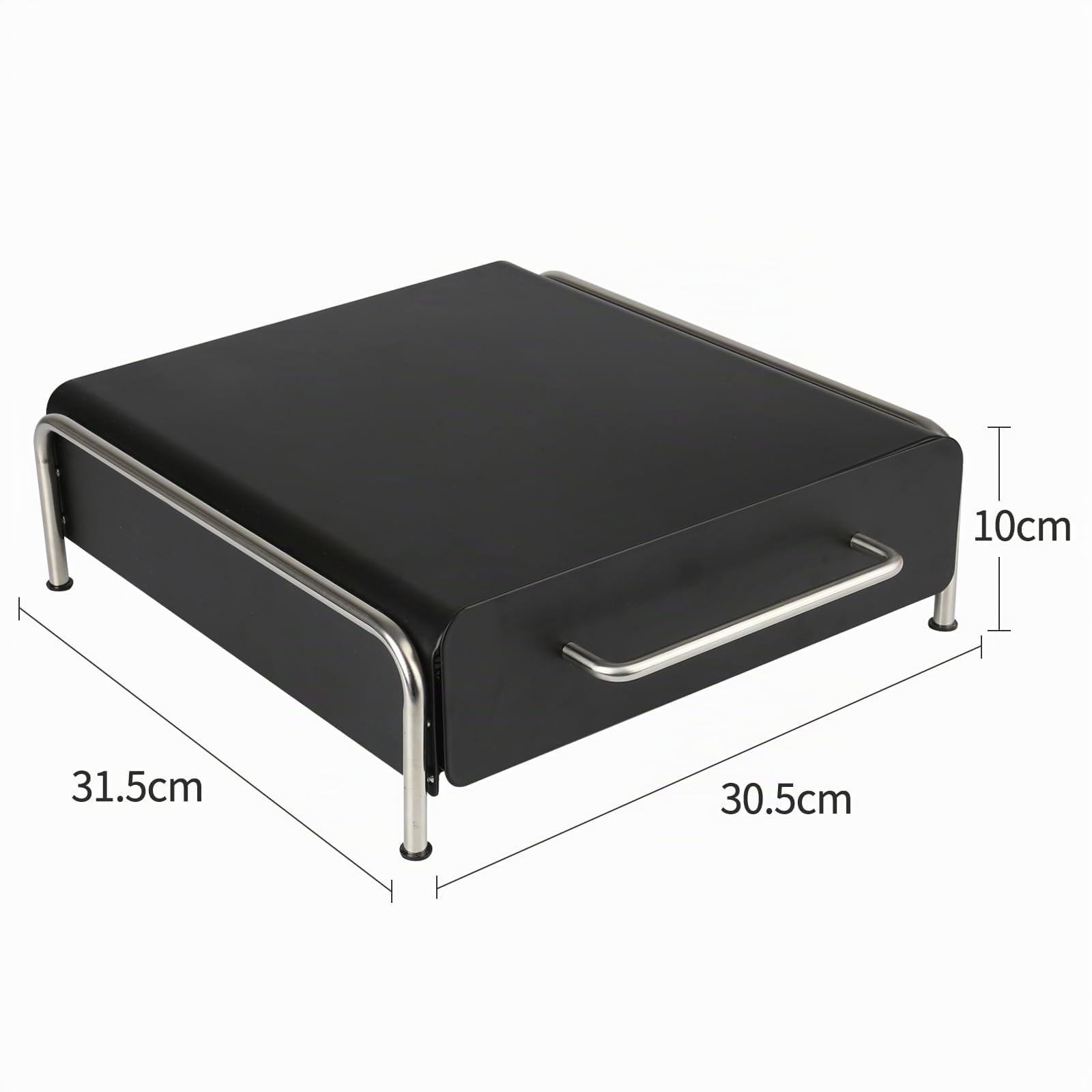 Cajon para cápsulas de café Compatible con Delta q/Nespreso Capsulas,Dispensador para Capsulas de Café, Capacidad de 60 cápsulas-30.5 * 31.5 * 10cm- (36 piezas) negro