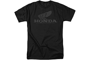 Honda Vintage Wing T-Shirt & Stickers Black