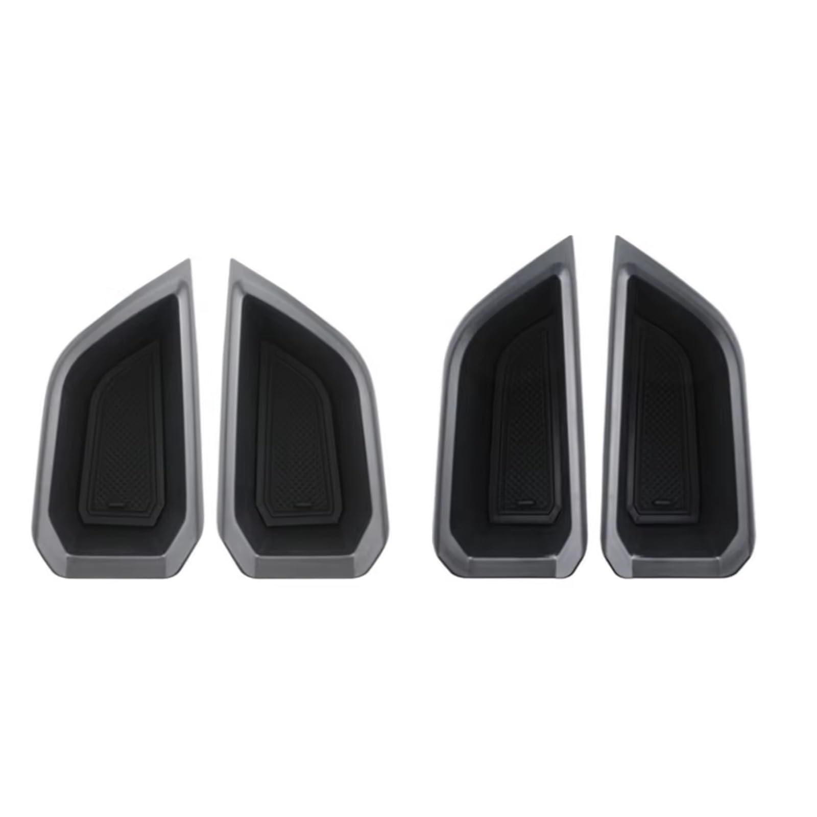 PSRRGZTM Stowing Tidying Compatible With Q4 For E-Tron 2019-2023 2024 2025 Front Rear Door Storage Boxes Car Center Console Organizers Interior Accessories