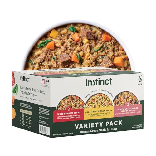 Instinct Freshly Crafted Meals, Dog Wet Food or Topper, Human