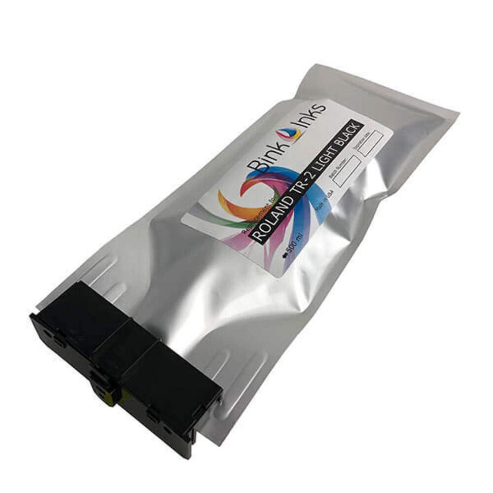 Eco-Solvent Ink Bag for Roland TrueVIS TR2 500mL Light Black