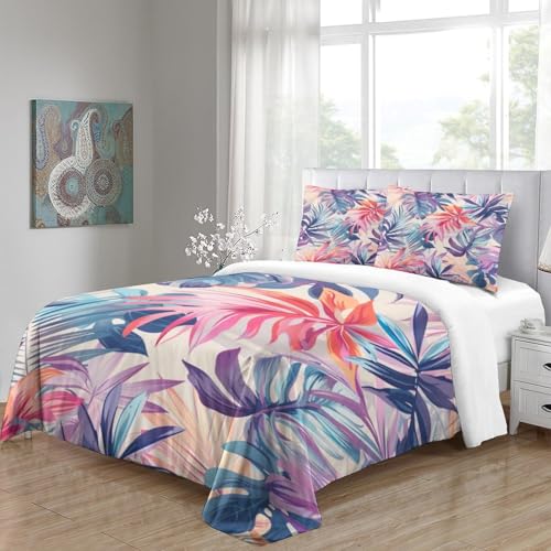 Parure de lit Tour Eiffel en microfibre 260x220 cm avec taies