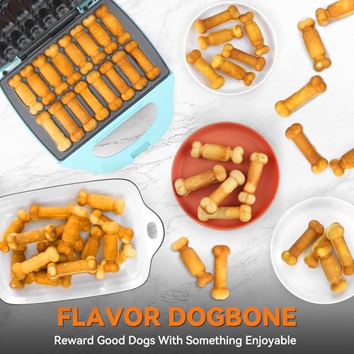 Baker's Friend - Leckerli-Herstellungsmaschine für Hunde in 2 Formen, 16 Leckerli-Formen, Geschenk für Hundeliebhaber, personalisierte Hundegeschenke, Snack-Maschine