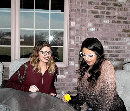 OWL 12 Pack Cat Eye Sunglasses for Women, UV Protected Vintage Sunglasses Bulk, Beautiful Mix Colors Cateye Shades for Women3