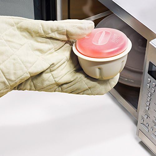 Joseph Joseph M-Cuisine Microwave Egg Poacher - Stone/Orange, Orange