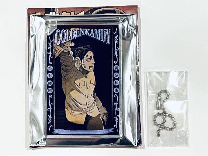 Amazon.co.jp: ゴールデンカムイ ドミノ風アクリルキーホルダー 