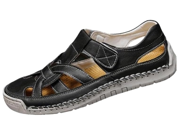 Women's Big Size Summer Breathable Round-Toe Sandals - Lightweight, Comfortable