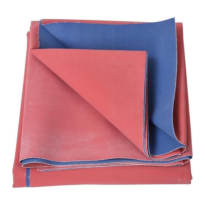 Albio Rubber Sheet for Bed Adult, Toddler, Mattress Protector, Non Absorbent Reusable Crib 6 Feet x 3 Feet ,(180x90 Cms)