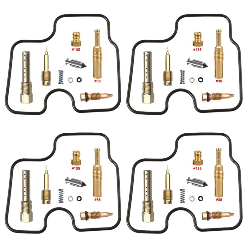 Kit réparation carburateur PC25 gicleurs 6x8 pour moto 600cc de 1991 à 1994