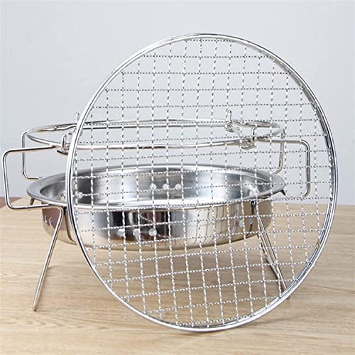 Estufa de barbacoa de acero inoxidable duradera para camping y jardín 5