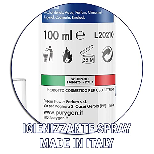 PURYGEN igienizzante spray MX02 - set 3 pezzi da