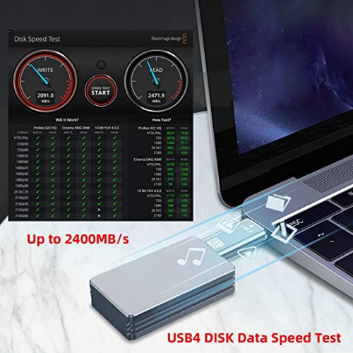 chenyang Adaptador USB C Macho a Macho USB4 100W 8K miniatura 4
