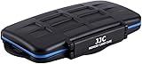 JJC Memory Card Case, SD Card Storage Box for 12 SD Cards + 18 Micro SD + 6 CF Compact Flash Cards (36 Slots)