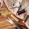M METERXITY 5-Pack Large Safety Pin, 1.93 in(49mm) Zinc Alloy Heavy Brooch Pin for Sewing Clothes/Costume/Skirts Garments/Craft Supplies, Decorative Safety Pins [Gold Tone] #3