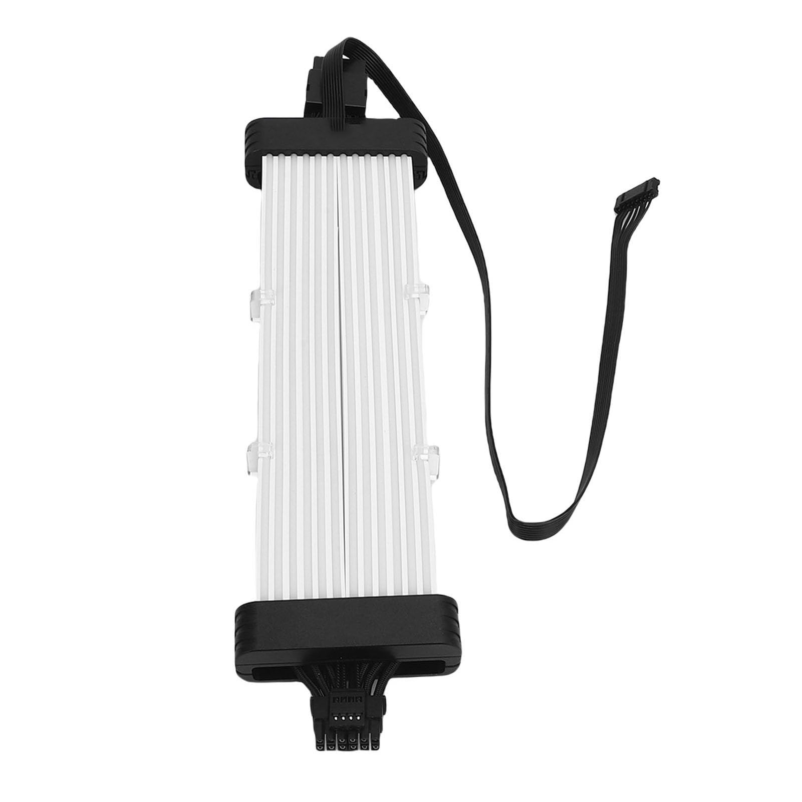 SIXRUN Argb Psu Cavo 5V Strisce Led, 120 Perline Led (SK3 Controller White)