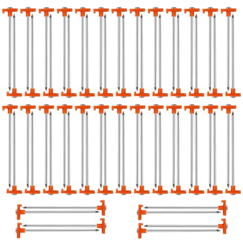 Jibrelxion 60 Pack Tent Stakes