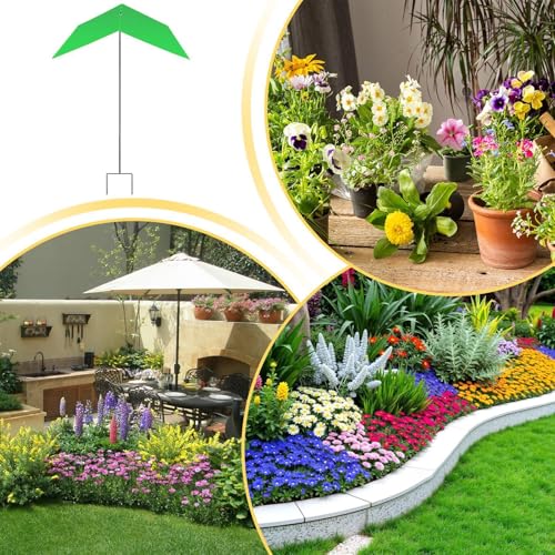 Bâche de protection anti-UV pour fleurs en pot évitant le flétrissement