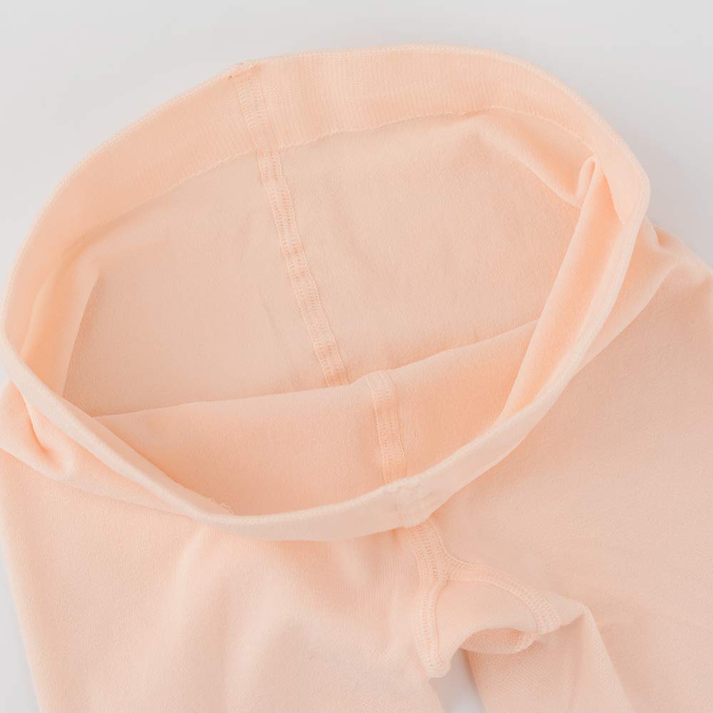 Soudittur Medias de Ballet Danza Para Niñas y Mujer 90 DEN en Rosa, Blanco y Negro