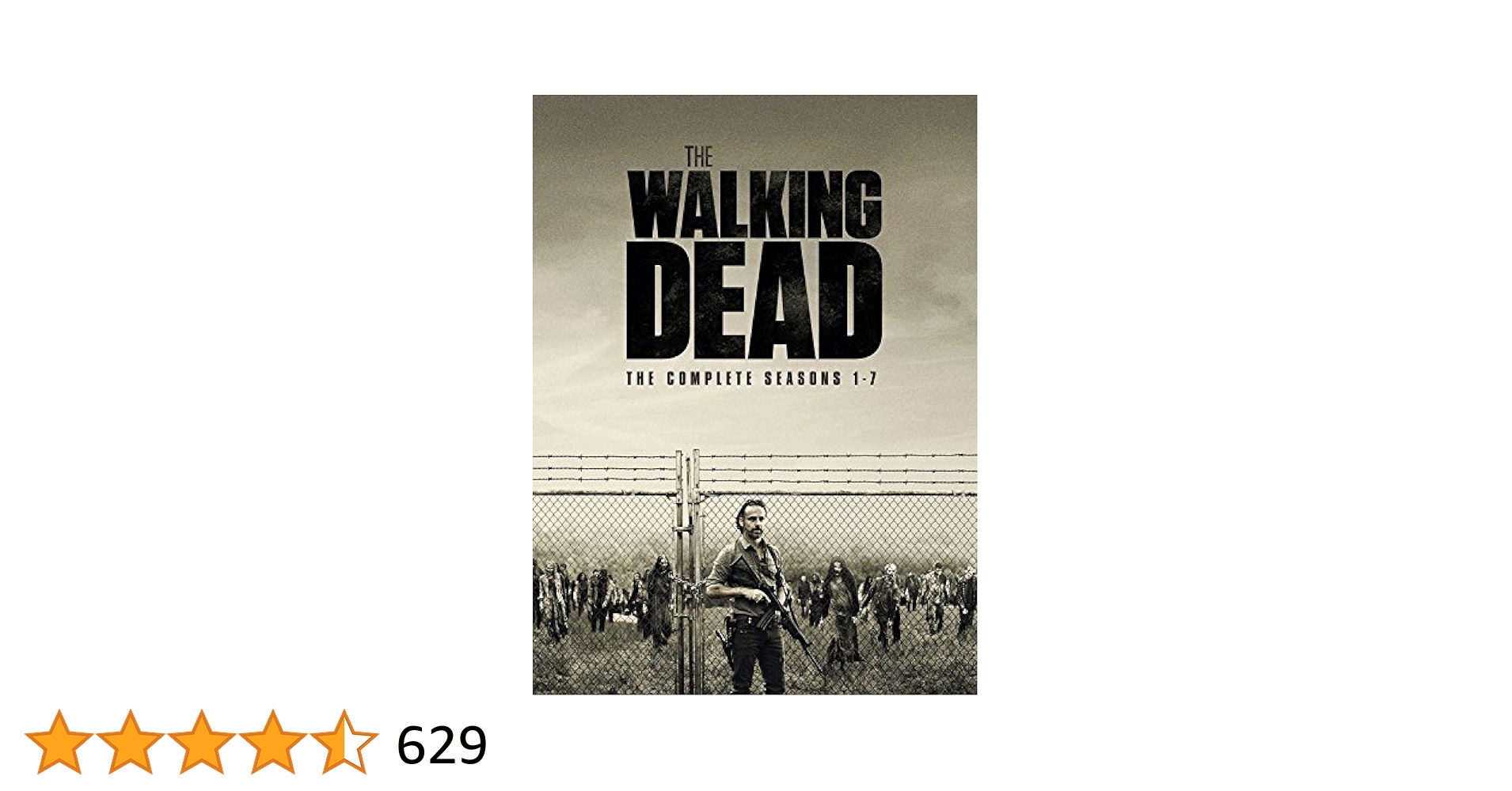 WalkingDead S1~S7 コンパクトDVD-BOX Amazon.com: The Walking Dead Seasons 1-7 [DVD] [2017