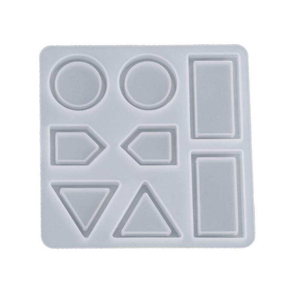 Gumei Crystal Epoxy Resin Mold Earrings Pendant Casting Silicone Mould Diy Making Tool