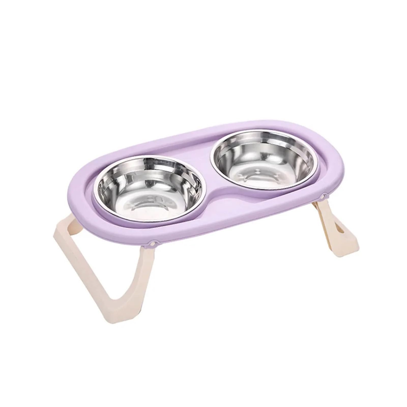 Gamelle pliable en acier inoxydable anti-encombrement chat et chien
