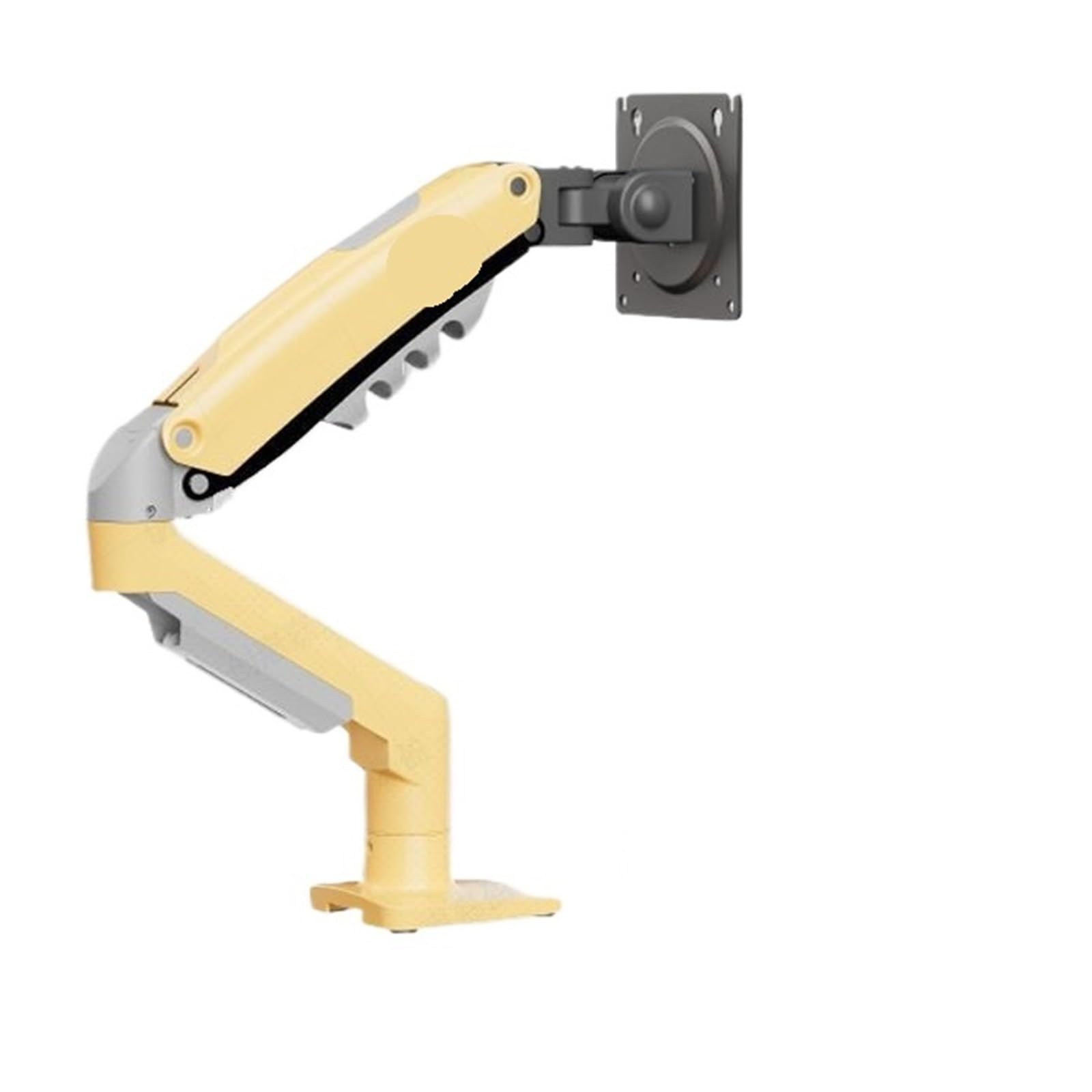 Ikpgbzxm One Color F80 Monitor Stand Robotic Arm Desktop Computer(Lavayellow)