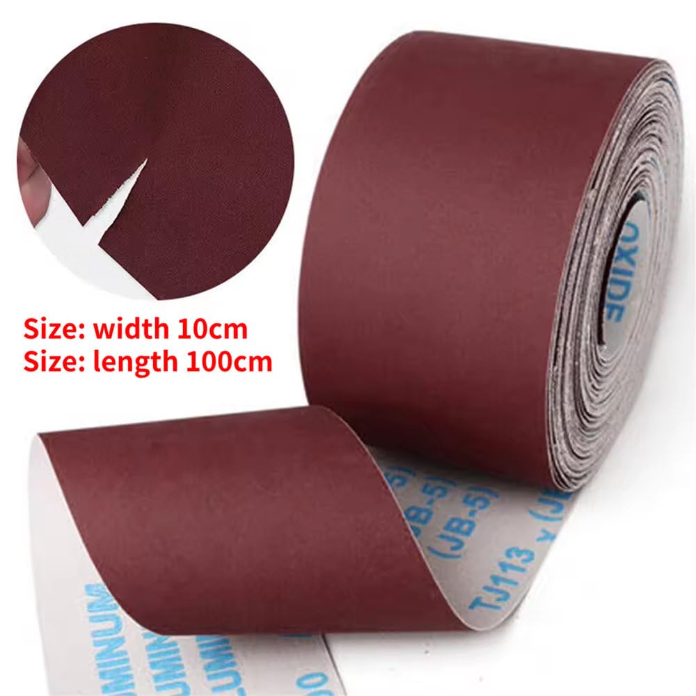 Rotolo di Carta vetrata, Fogli abrasivi in Tela smeriglio, Grana 80, 120, 180, 240, 600, 800, Fogli abrasivi in Carta vetrata, Grana 150, 3 Pezzi