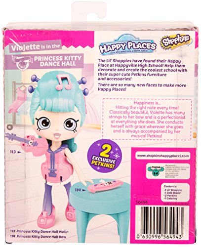 Shopkins Happy Places Doll Single Pack - Violette #TOP3