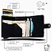 SLim Porta Carte di Credito Schermato Portafoglio Uomo Rfid Portatessere Anticlonazione Donna...