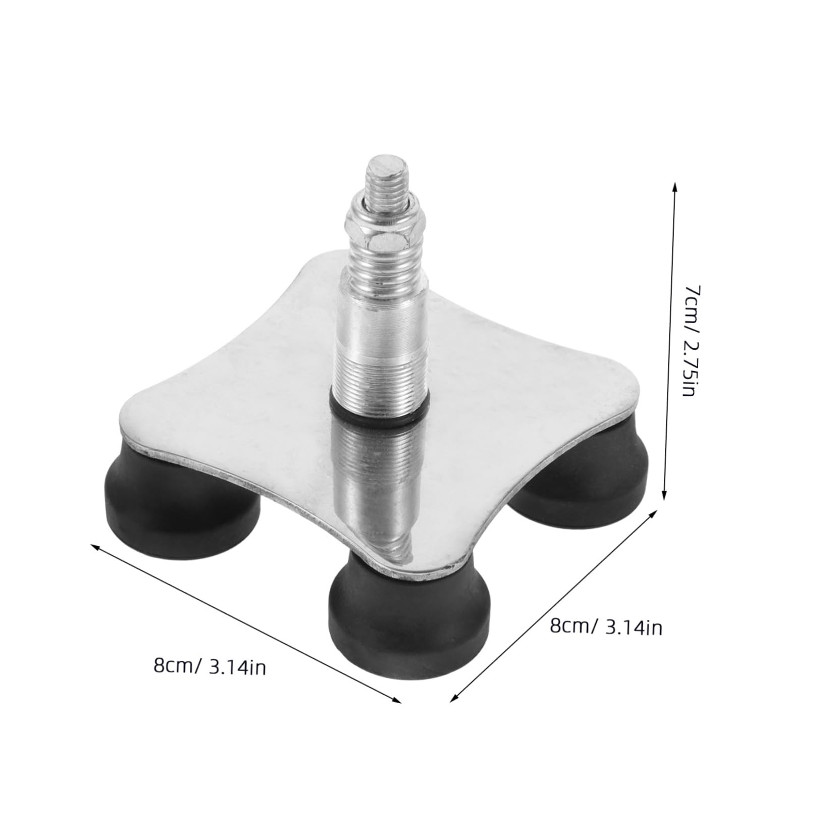 BUTIFULSIC Crutches with Non-Slip Feet Trekking Pole Tips Protector Crutch Tips Climbing Pole Gear Walking Cane Tips Walking Stick Tip Cover Walking Stick Pole Tip Replacement Rubber