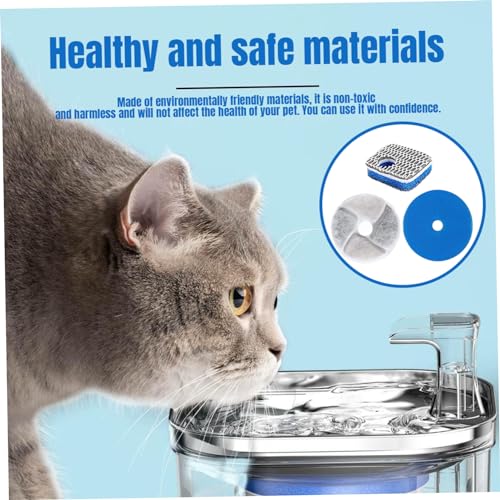Cat Fountain Filters, 5 Sets de Filtros para Fuente de Agua para Gatos miniatura 2