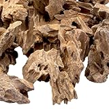 BLQH 18.1 Pounds Natural Dragon Stones for Aquascaping Terrariums,Aquarium Dragon Ohko Rock (2.1 to 7.2 inch)