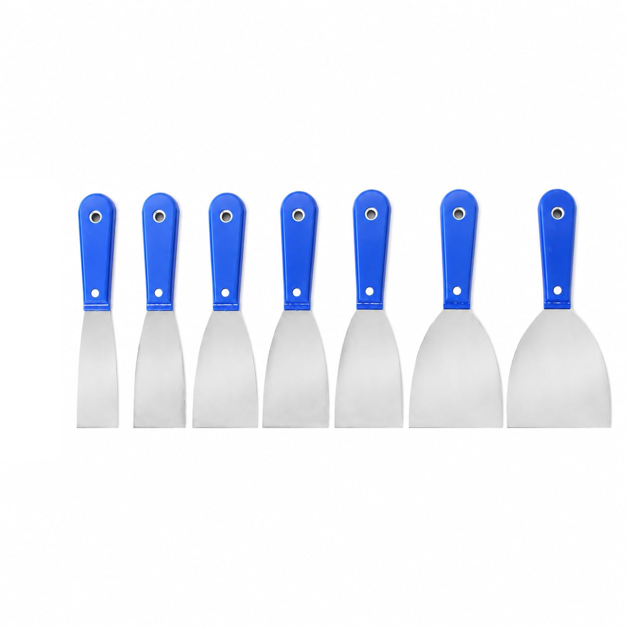Bananaww Wallpaper Scrapers Set, Stainless Steel Putty Knife Set for Repairing Drywall Removing Wallpaper Applying Putty Plaster Cement