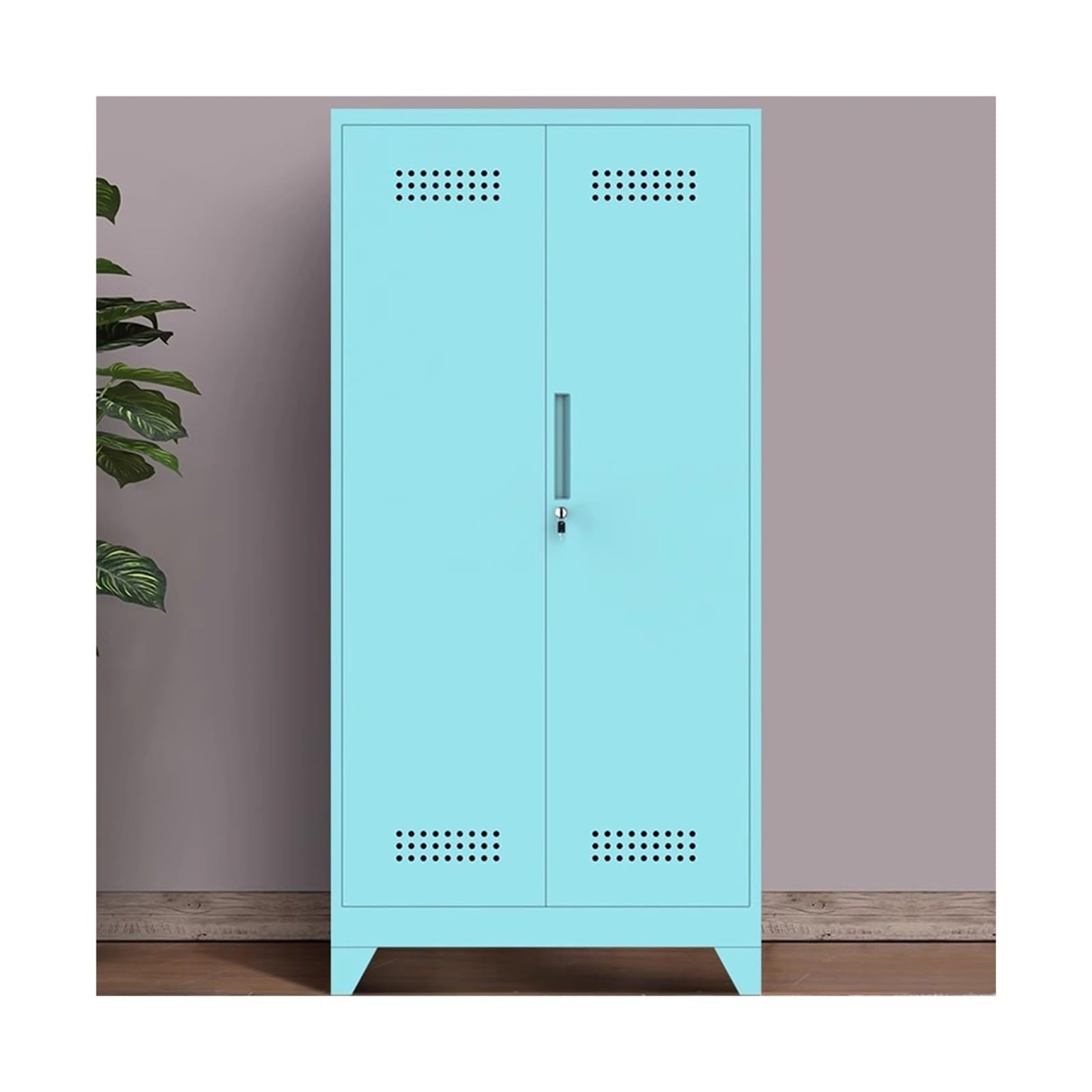 SaryEdge Outdoor Storage Shed Household Cleaning Cabinet Tool Cabinet Storage Cabinet Balcony Cabinet Basement Miscellaneous Cabinet Outside Tools Cabinet,