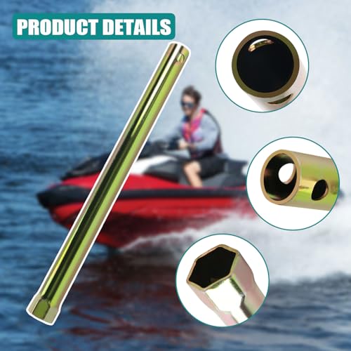 Image of 295000145 Removal Install Tool for Sea-Doo, Removal Install Tool 295000145 Compatible with Sea Doo Steering & Reverse Cable Lock Nut