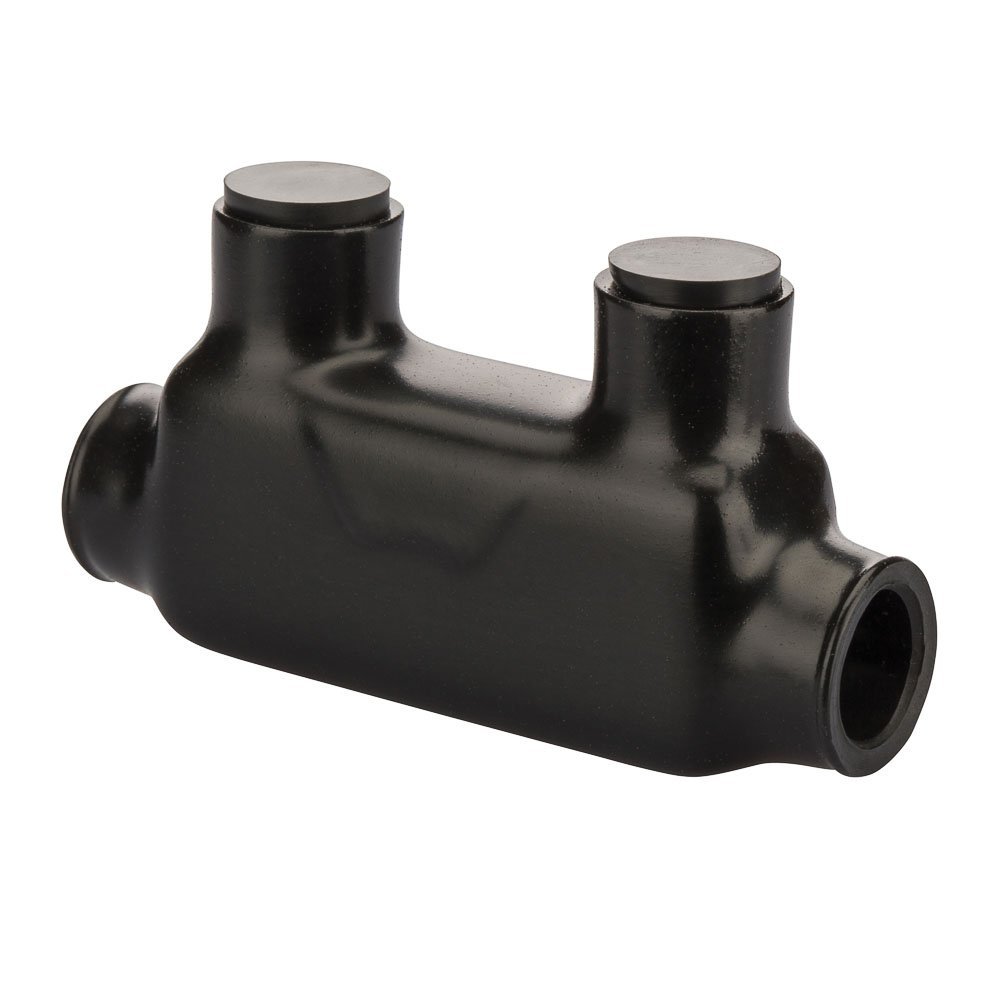Polaris Insul-Tap Connector, for Two Wires and in-Line Splicer/Reducer, ISR Series, 1/0-14 AWG Wire Range, 3/16 Hex, 0.9 Width, 1.48 Height, 3.25 Length