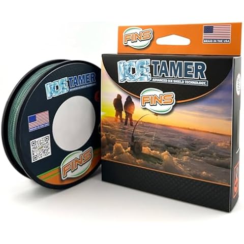FINS Icetamer Ice Fishing Braid Cover